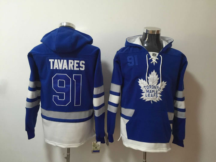 Maple Leafs 91 John Tavares Blue All Stitched Hooded Sweatshirt,We sell and wholesale Maple Leafs 91 John Tavares Blue All Stitched Hooded Sweatshirt on line form chian!